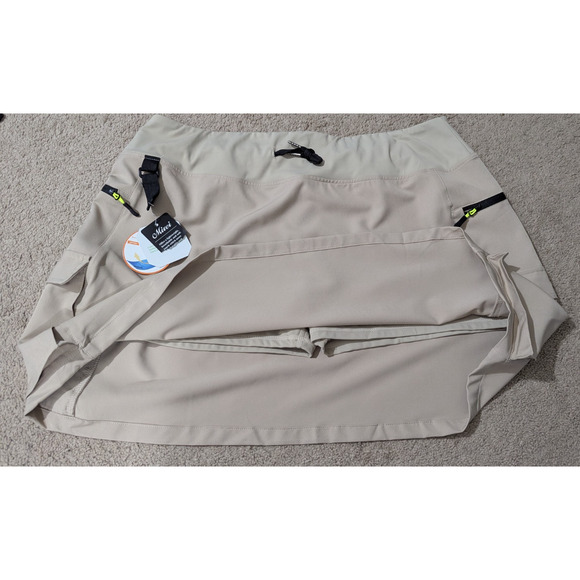 New Mivei sz 3XL Cargo athletic Mini Skirt Skort shorts underneath pull on 2091 - Picture 3 of 5